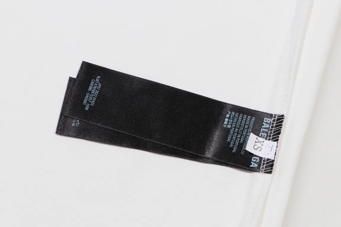 #「 Quality」 《BALENCIAGA 》24SS Classic T Quality - 2 - os 220 -26 280g - 320g - Quality ：Black White Size: XS-S-M-L